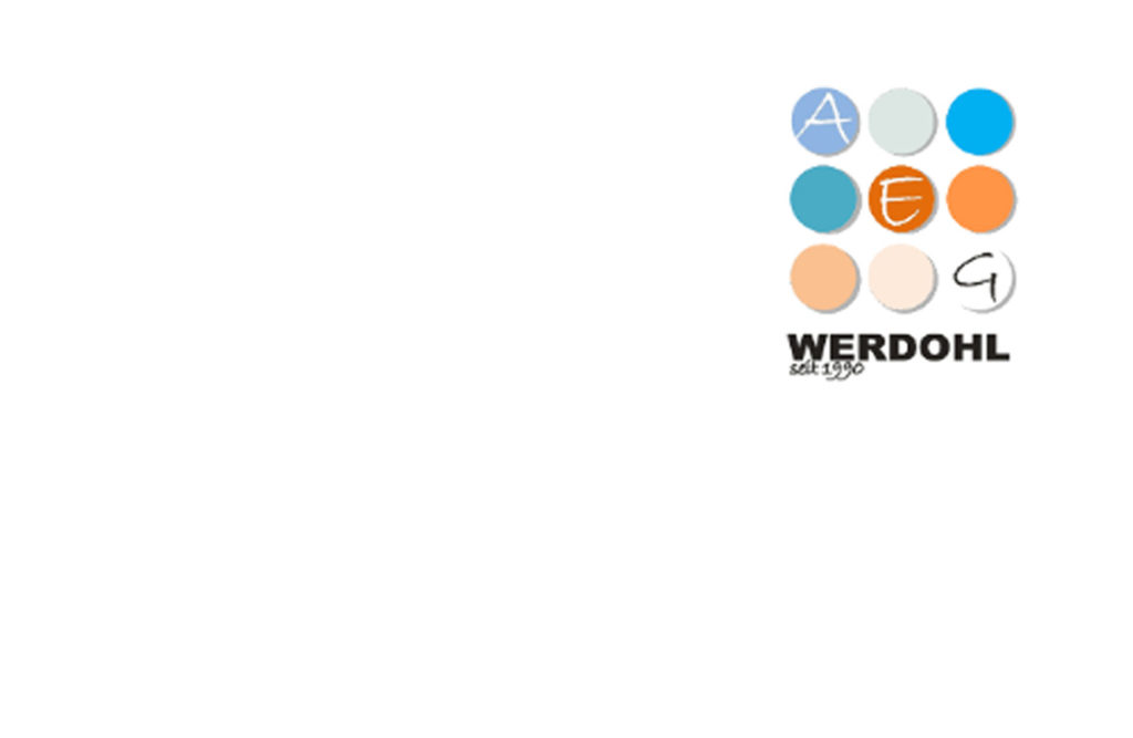 Logo der AEG Werdohl für die Ausbildungsmesse in Werdohl